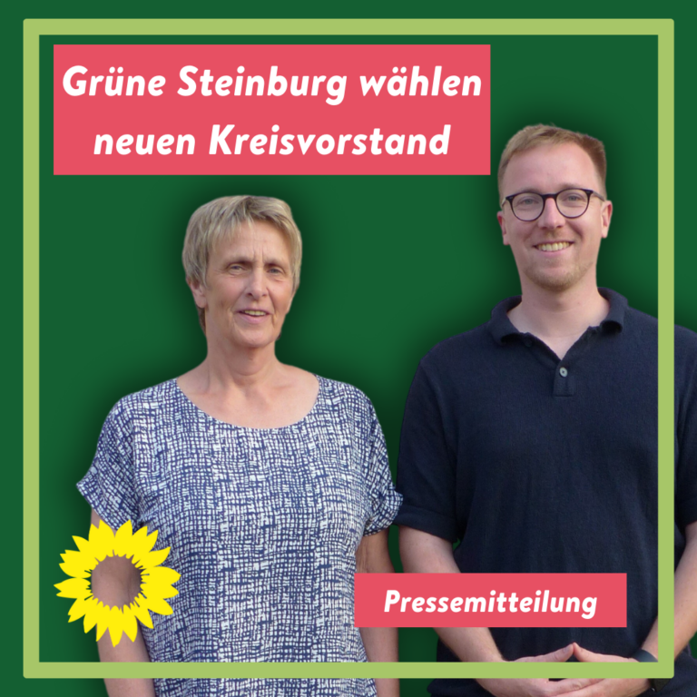 Grüne Steinburg wählen neuen Kreisvorstand