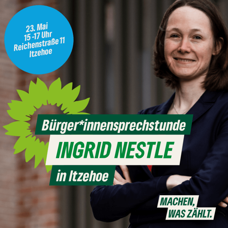 Bürger*innensprechstunde Ingrid Nestle in Itzehoe