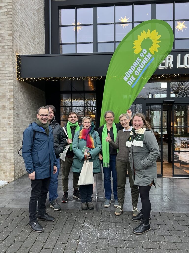 Wahlkampfauftakt in Brunsbüttel